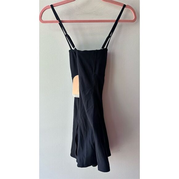 Blogilates Women's XS Black Tennis Dress w/ Built-in Shorts Sleeveless - Picture 1 of 4